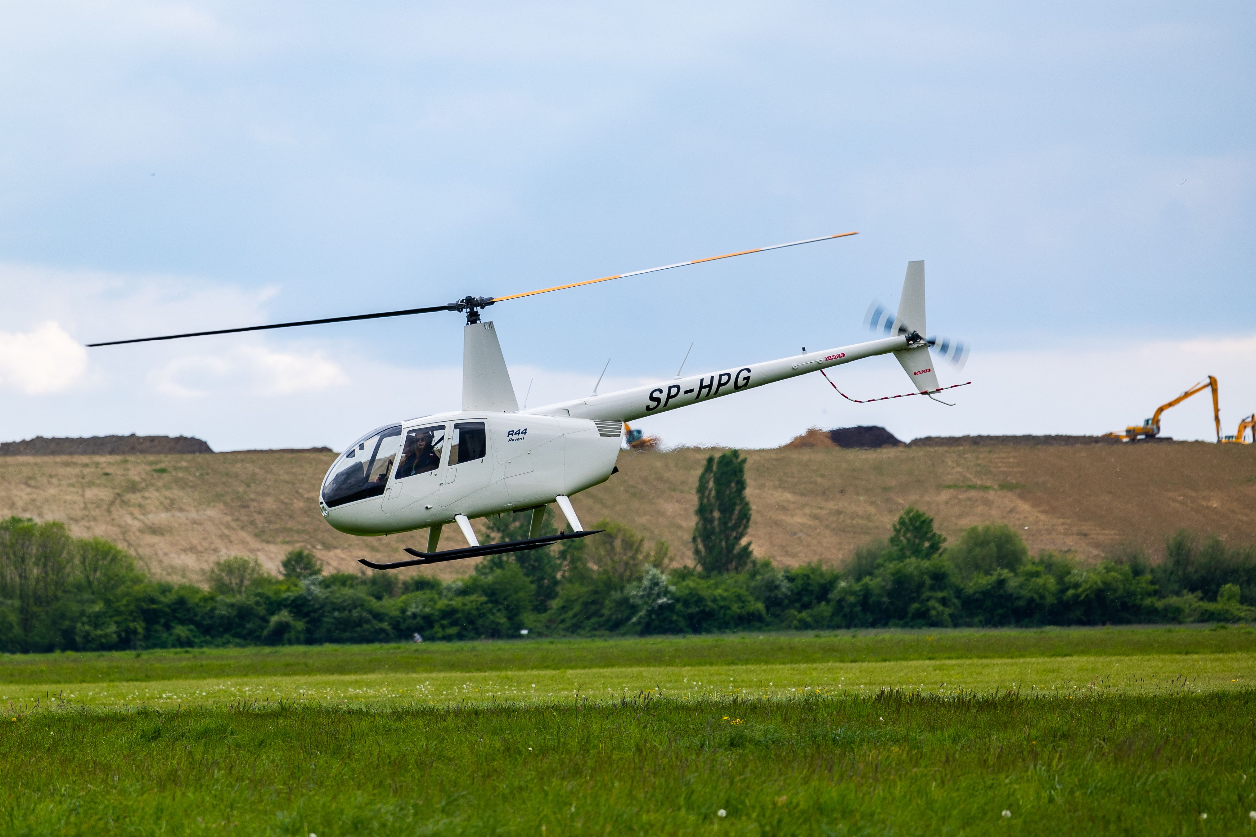 Śmigłowiec Robinson R44 2